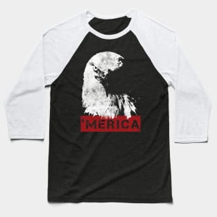 Merica - Bald Eagle Baseball T-Shirt